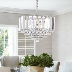 2-Light Crystal Chandelier