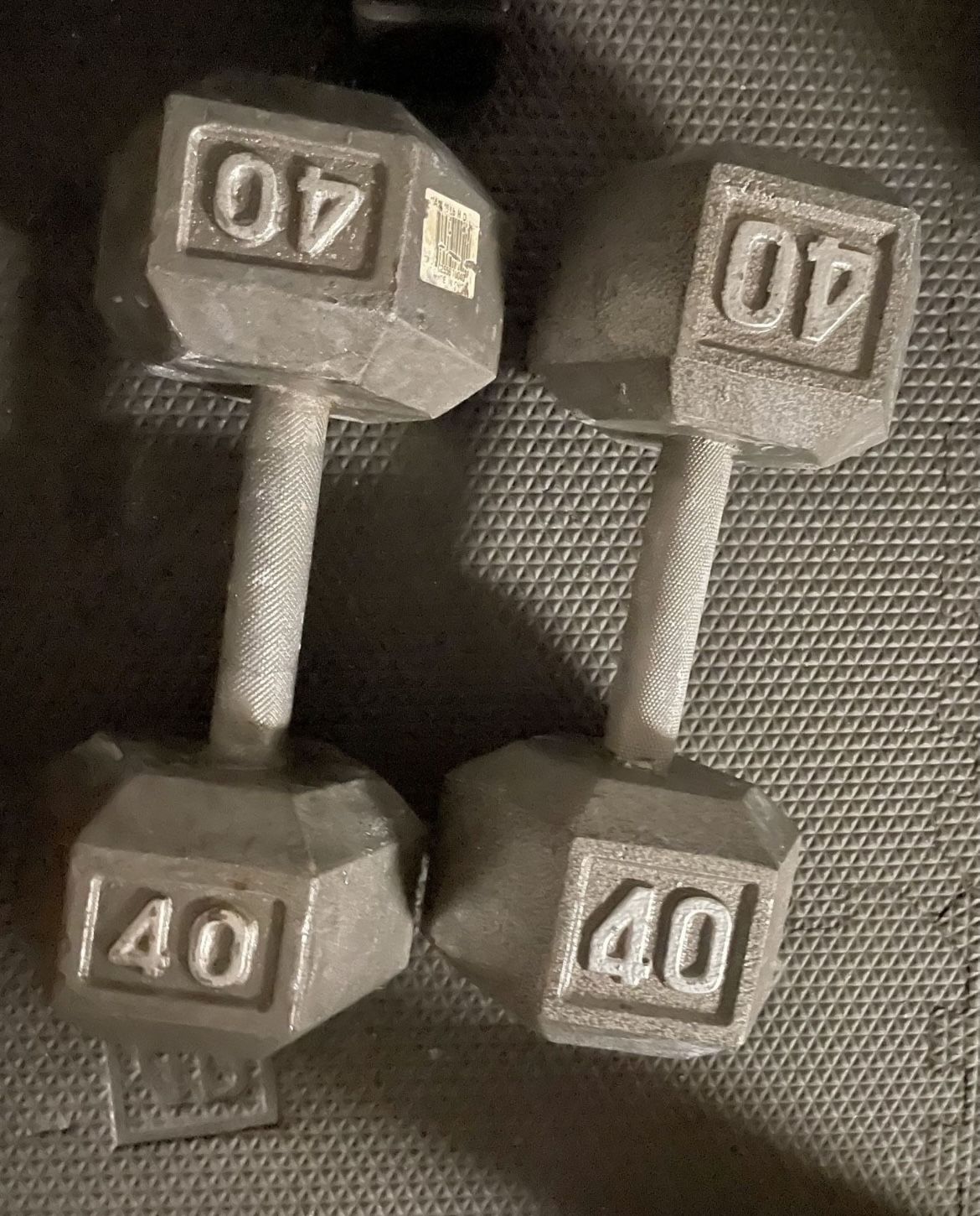 Dumbbells - Pair 40 lbs.