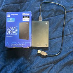 2 TB Seagate Game Drive External hard drive (PS5 And PS4)