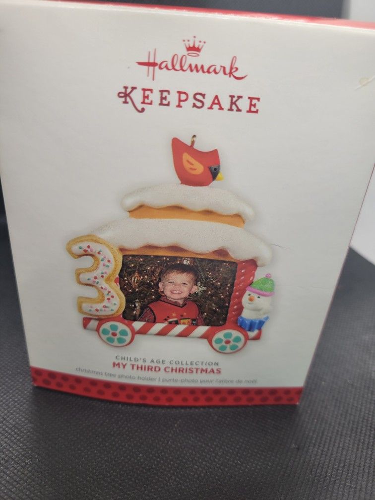 Hallmark My Third Christmas Ornament 