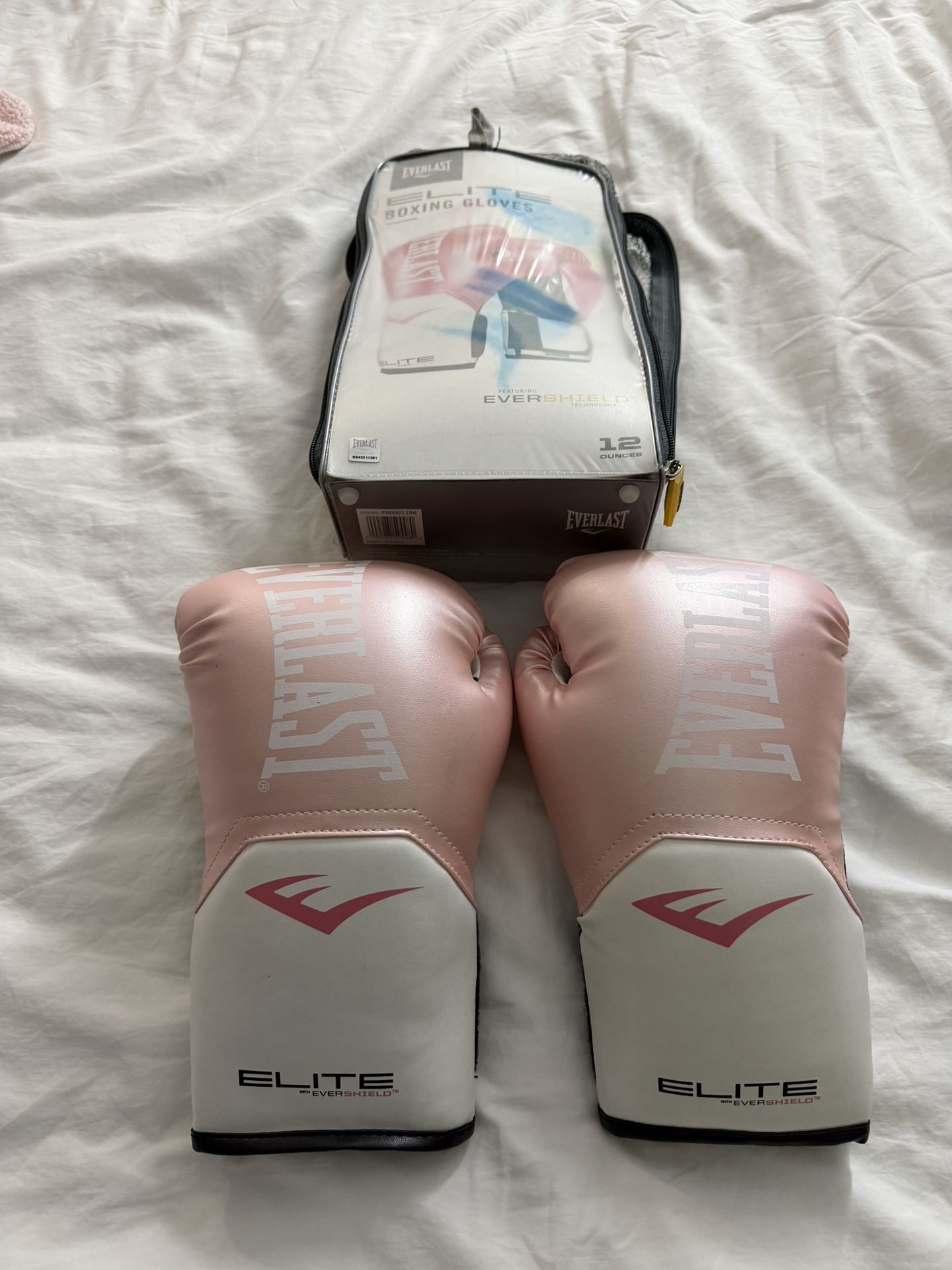 Boxing Training Gloves EVERLAST Elite Prostyle Pink Size 12