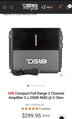 DS18 2 Channel Amplifier