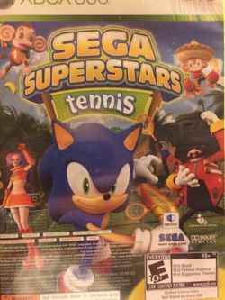 Xbox 360 Sega Superstars Tennis / Xbox Live Arcade