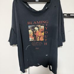 Paly Hollywood Blaming Youth T Shirt Size Small 