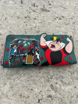 Loungefly Alice in Wonderland Queen of Hearts Wallet