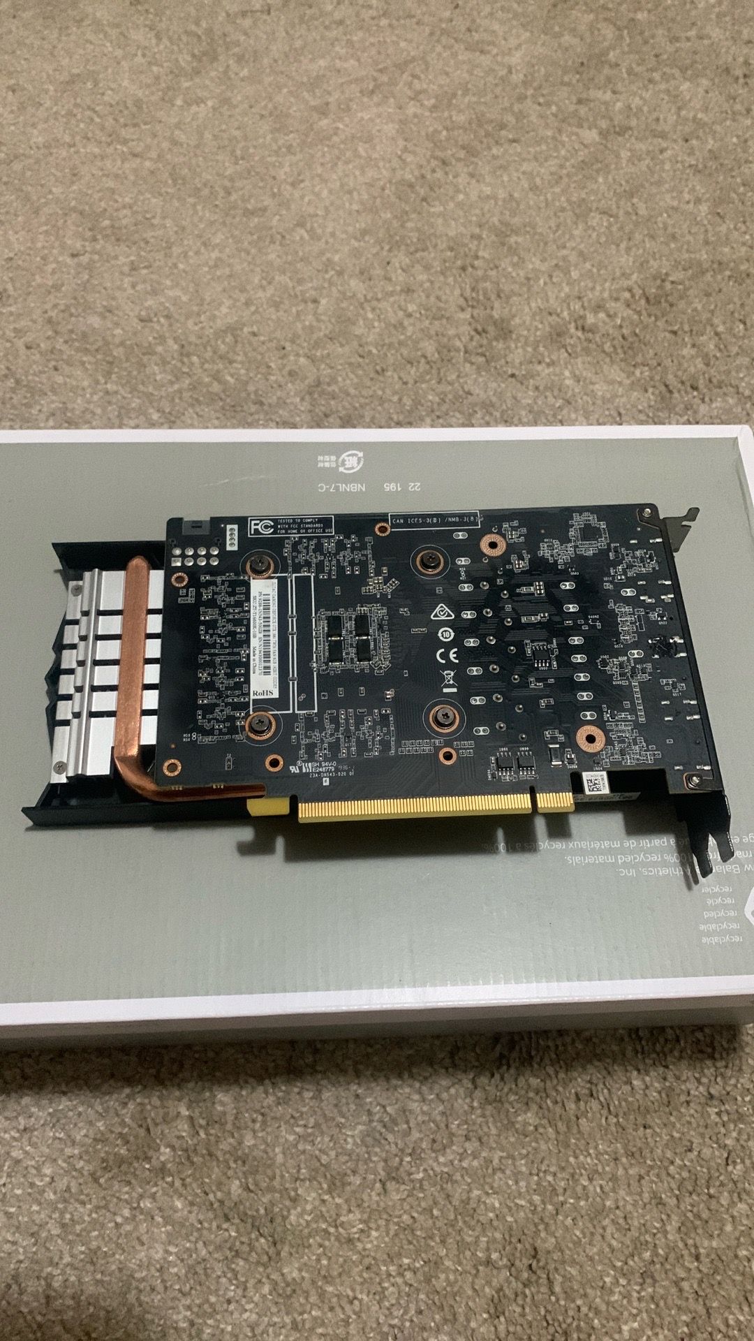 GeForce GTX 1660 Dual Fan 6gb DDR5