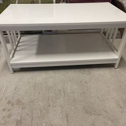 White Coffee Table 