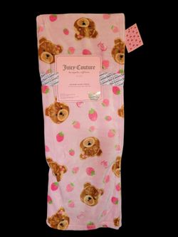 Juicy Couture Bears Throw 50x70in