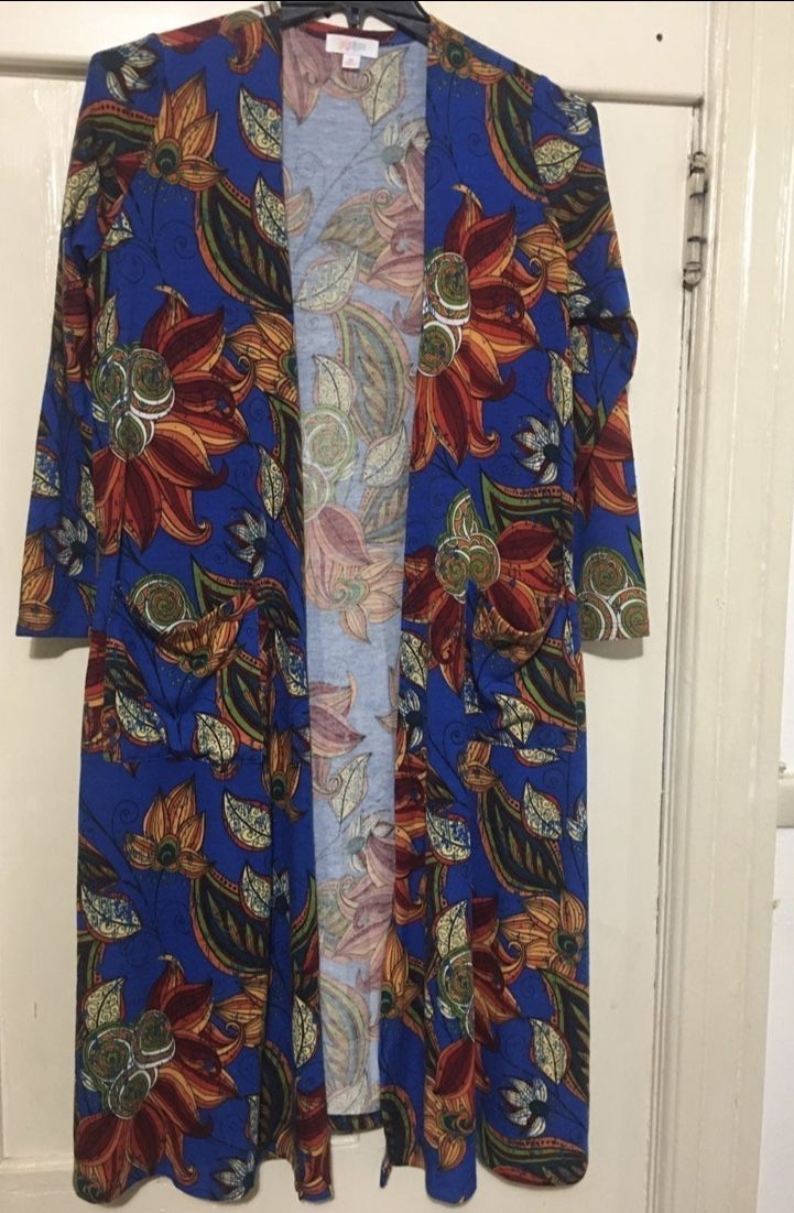 LulaRoe women's long cardigan / medium