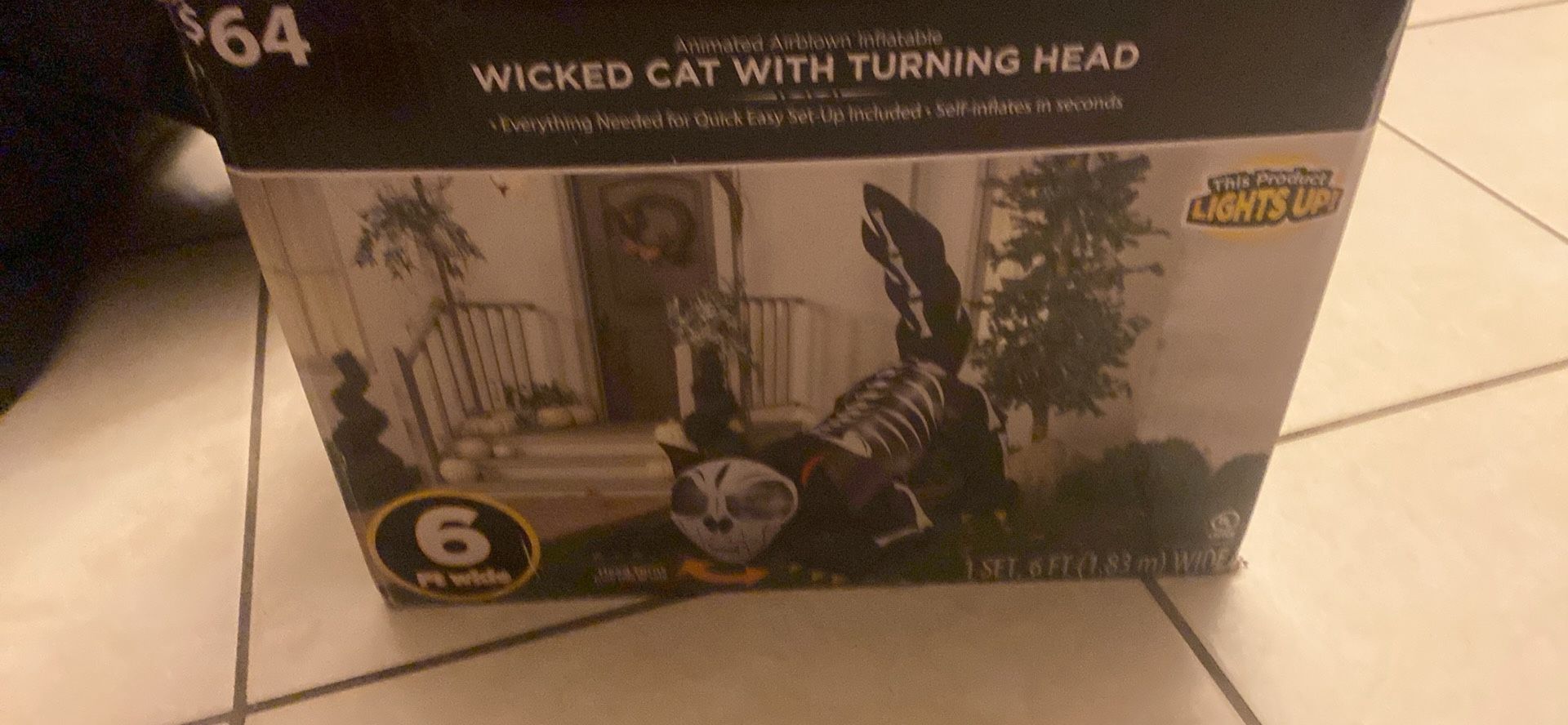 Large 6 Ft Halloween Inflatable 