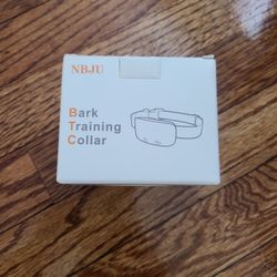 Never Opened Bark Training Collar