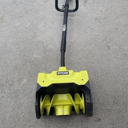 RYOBI 18V 10 “Single-Stage Cordless  Snow Shovel