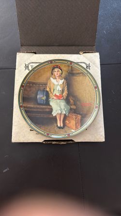 A Young Girl’s Dream by Norman Rockwell - Antique Collectible Fine China