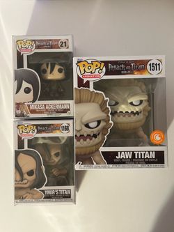 Attack On Titan Funko Pops Bundle