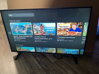 Insignia 43” Smart Roku TV 4K UHD With New Remote Control $120 Firm on Price
