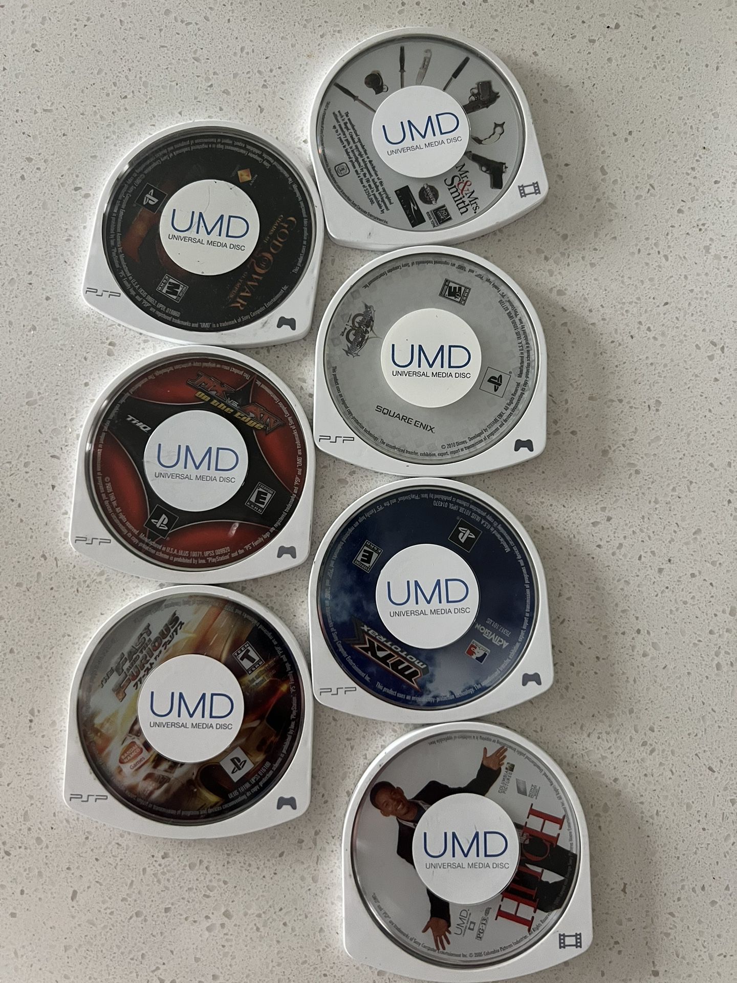 Sony PSP Games & Movies