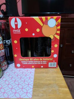 6 Bottles Authentic From Mexico. 80 Years Of History