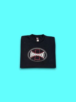 Vintage independent truck company t-shirt black mens XL