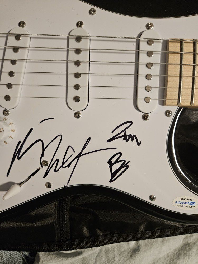 Avenged Sevenfold Signed Guitar