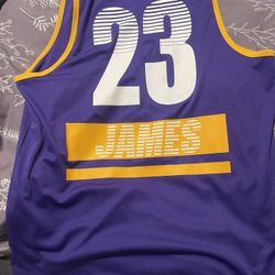 Lakers Jersey L. James X-L