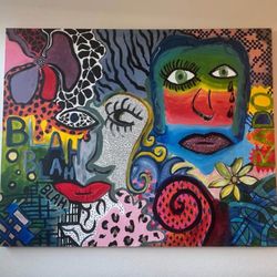 Large Abstract Painting 