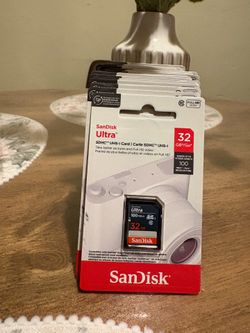 SanDisk Ultra 32GB SDHC Class 10 UHS-1 48MB/s Memory Card