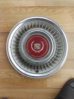 Cadillac hubcap