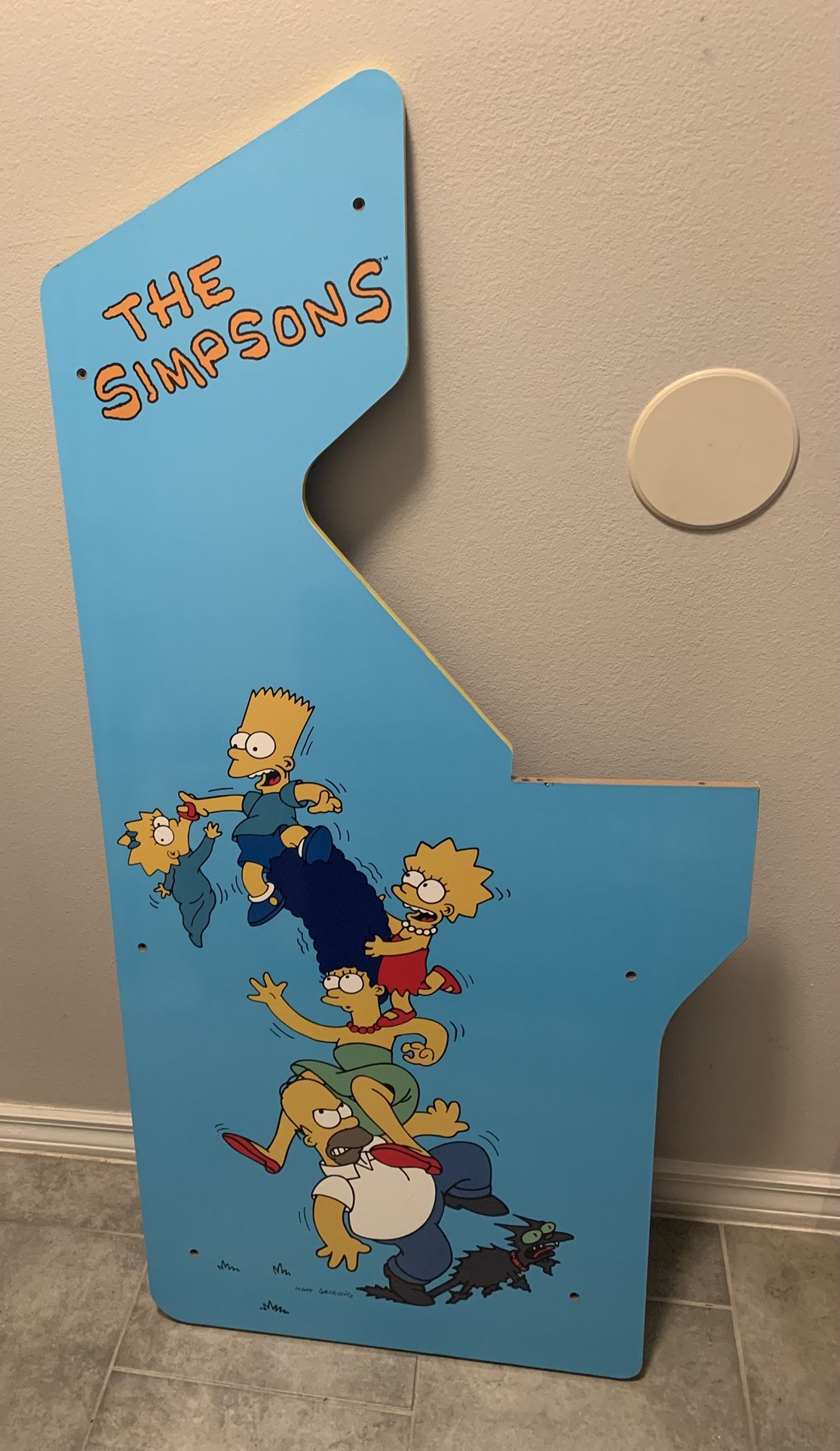 Arcade 1up “The Simpsons Side” Panel D Only