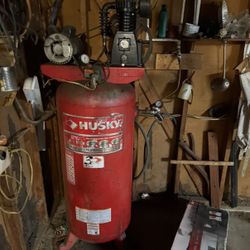 Husky 60 gallon electric air compressor