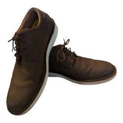 Florsheim Navigator Brown Extralight Nubuck Leather Oxford Shoe 14203 Men's 13M