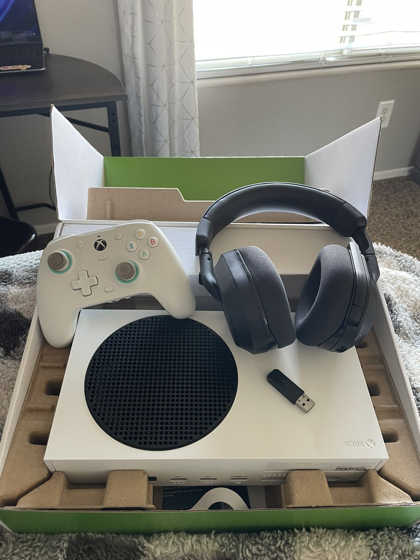 Xbox Series, Turtle Beach Headset And Xbox Controller (lightly Used)