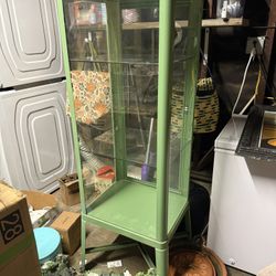 Glass display case