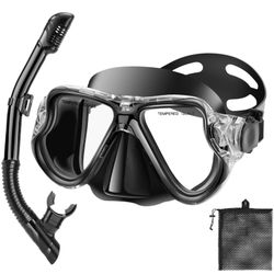 PIYAZI Snorkeling Gear for Adults Kids