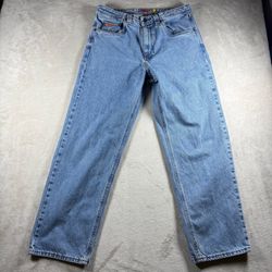 Empyre Jeans Men’s 32 Denim Blue Baggy Skate Denim Streetwear Y2K Surf #3051