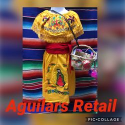 Vestidos Con Imagen De La Virgencita Y Traje De Juan Diego
