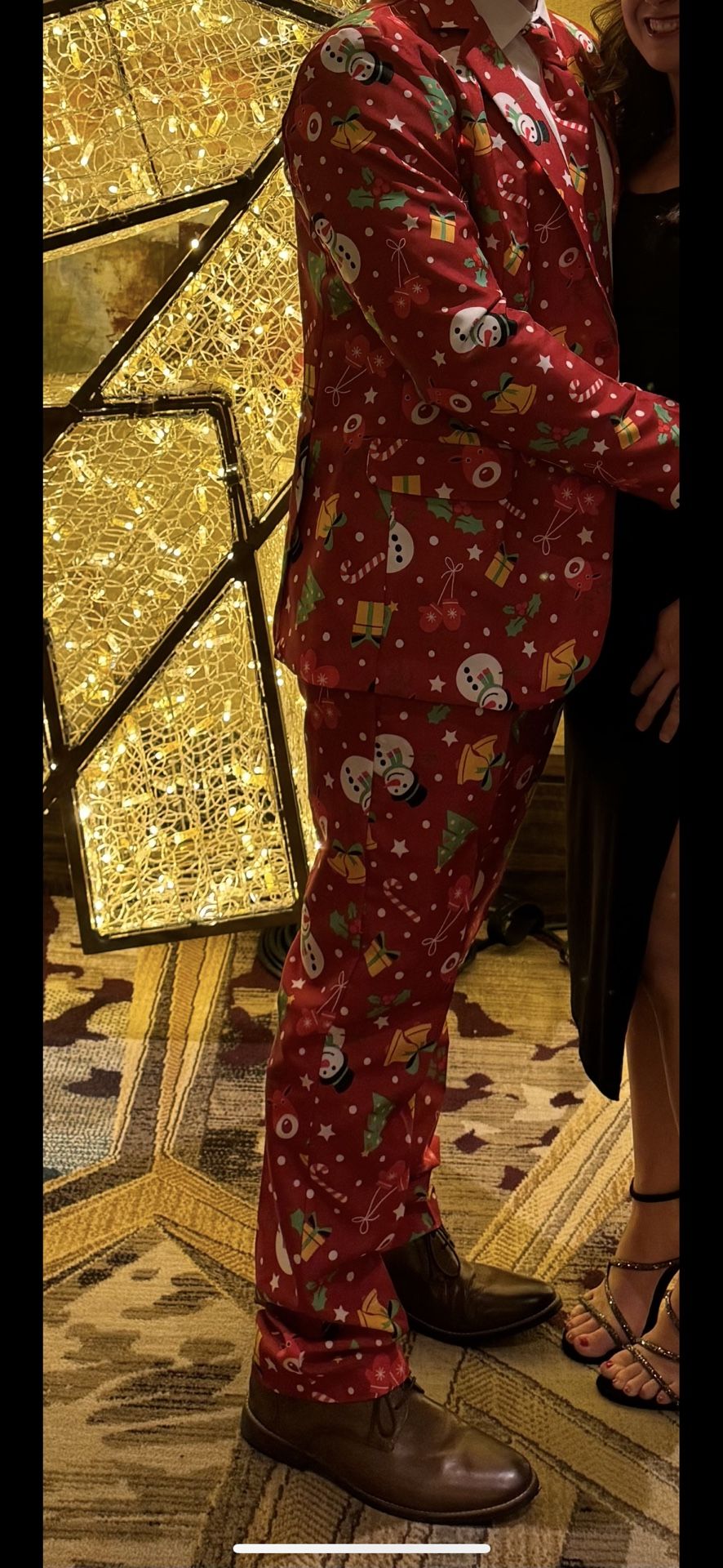 Men’s Size large Christmas Suit