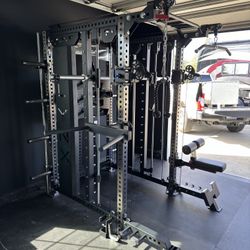 LYNX Fitness PRO Series Rack🔹All In One Home Gym🔹Dual Cable Machine🔹Smith Machine🔹Squat Rack