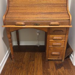 Antique Roller Desk