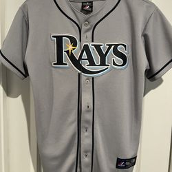 Rays Baseball Jersey - Youth Large