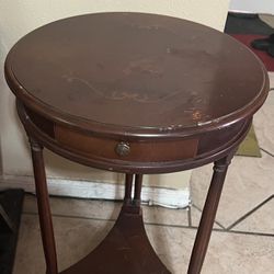 Antique Corner Table 