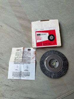 Craftsman 5-Inch Wire Wheel Brush