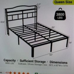 Queen Bed Frame 