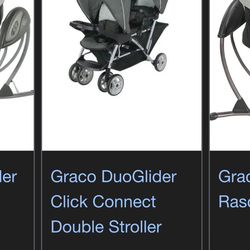 Baby Crib and Stroller