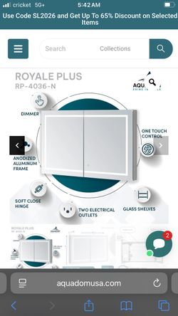 Aquadom Medicine Cabinet