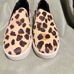 Cole Haan GrandPrø Spectator leopard slip-on sneakers