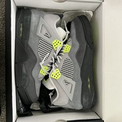 Air Jordan 4 ''95 Neon' 