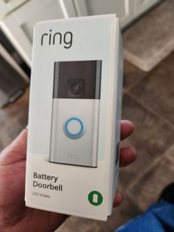 Ring Battery Doorbell HD Video - NEW