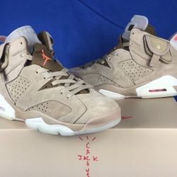 Jordan 6 Retro High Travis Scott British Khaki
