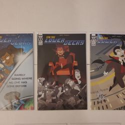 Star Trek Lower Decks #1-3 Cover A Fenoglio IDW Comics NM Bagged And Boarded 