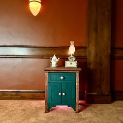 Vintage Cafe kid nightstand
